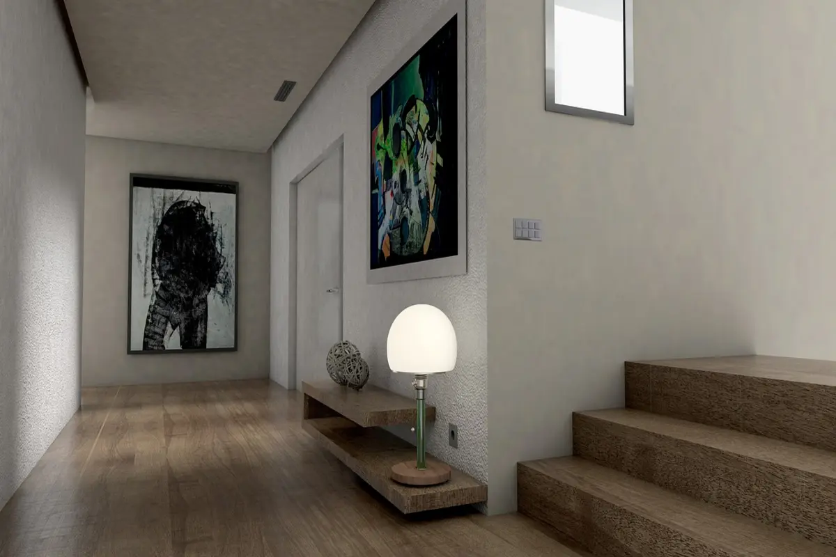 sala de entrada de um edifício